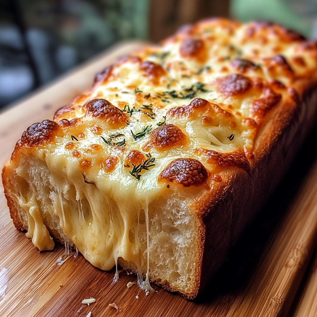 20-Minute No-Bake Cheese Bread