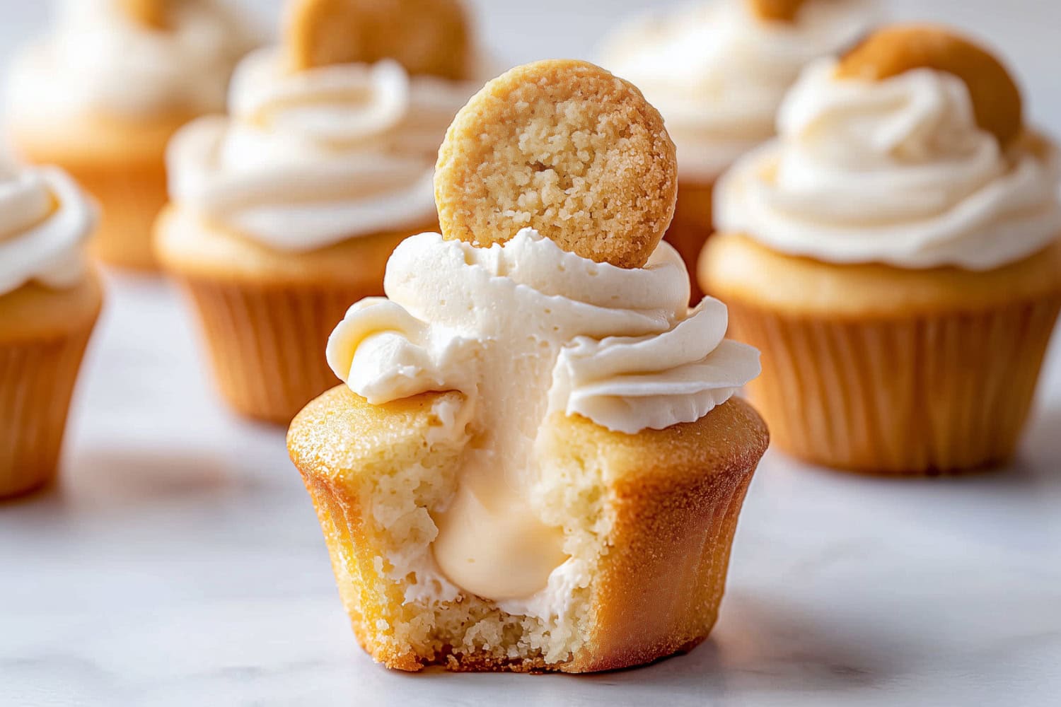 Banana Pudding Cupcakes