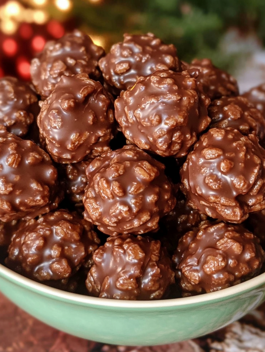 Chocolate Rice Krispie Balls – Best Of Recipes