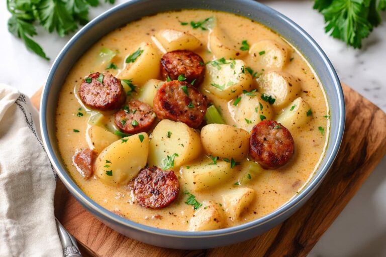 Creamy Cajun Potato Soup