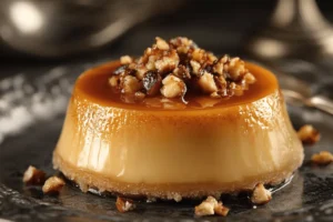 Decadent Flan Pâtissier Noisette & Praliné Recipe
