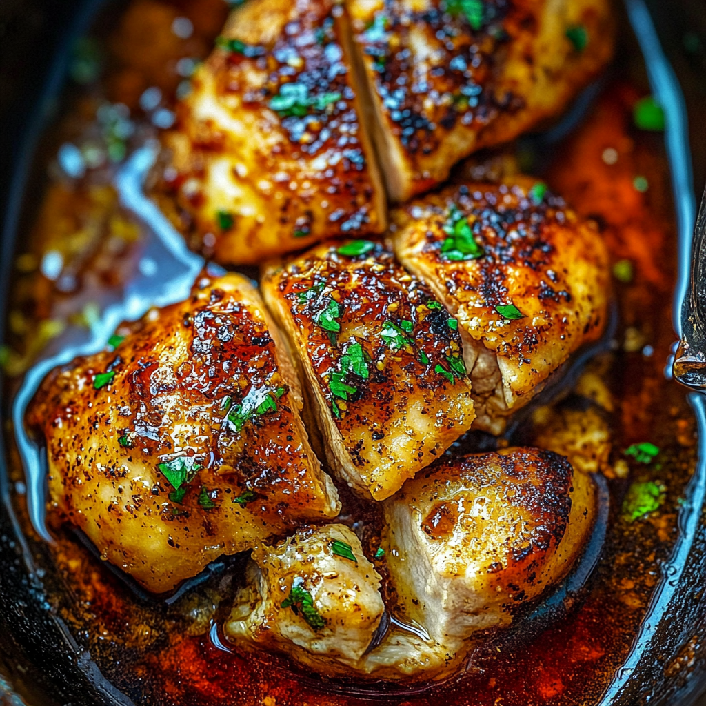 Golden Garlic Butter Chicken