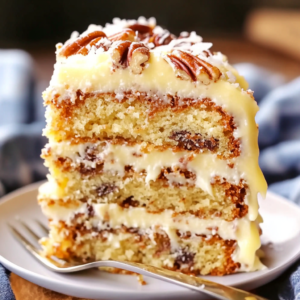 Decadent Tornado Cake: Indulgent Moistness, Gooey Deliciousness, and Irresistible Coconut Pecan Glaze!