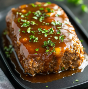 Juicy and Flavorful Glazed Meatloaf