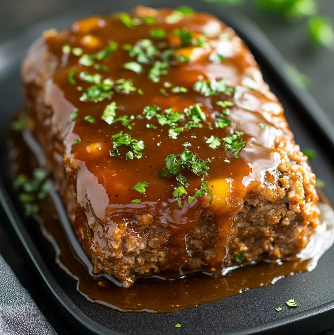 Juicy and Flavorful Glazed Meatloaf