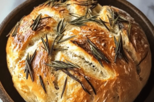 No Knead Rosemary Bread Recipe