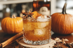 Pumpkin Old Fashioned Cocktail Recipe