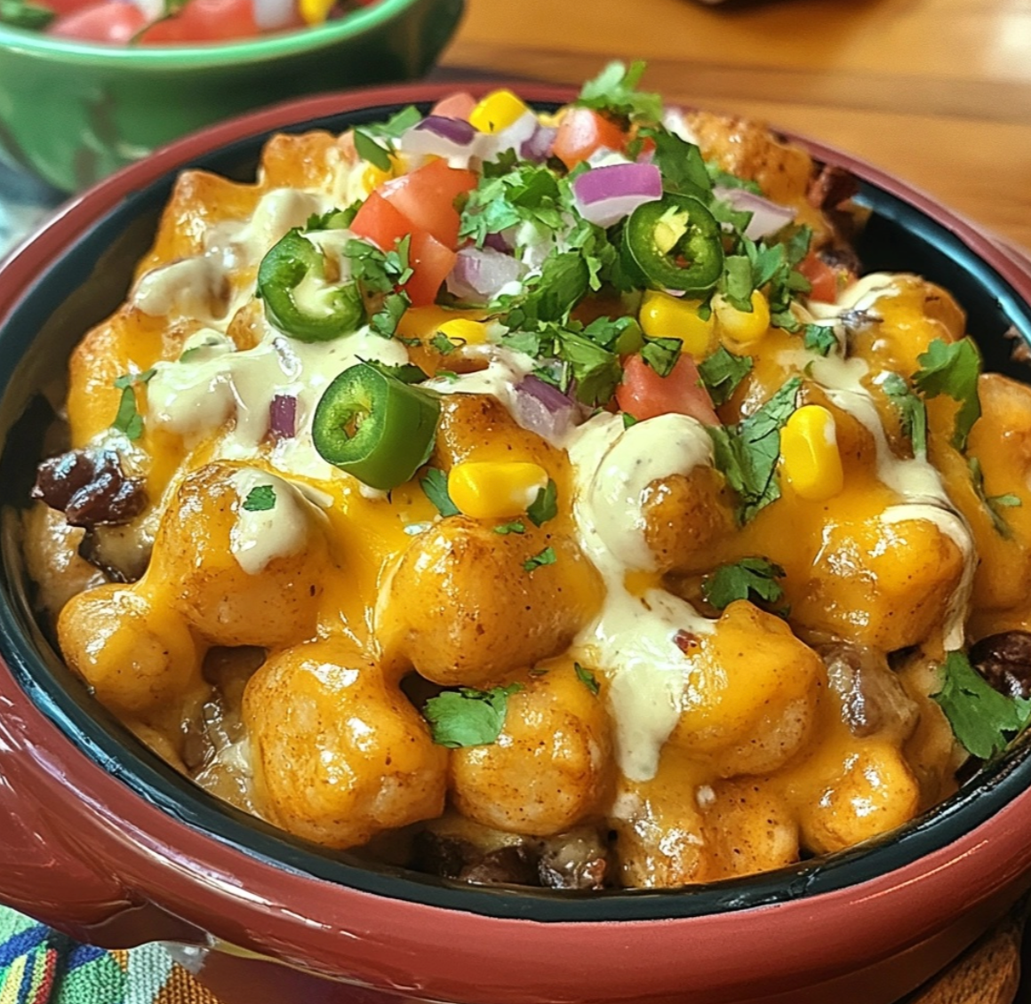 Sizzling South-of-the-Border Tater Tot Delight