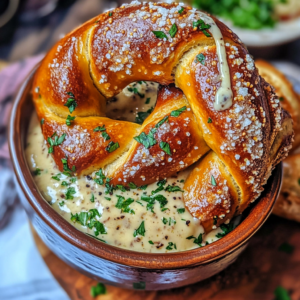 Soft Pretzels with Beer Cheese Dip