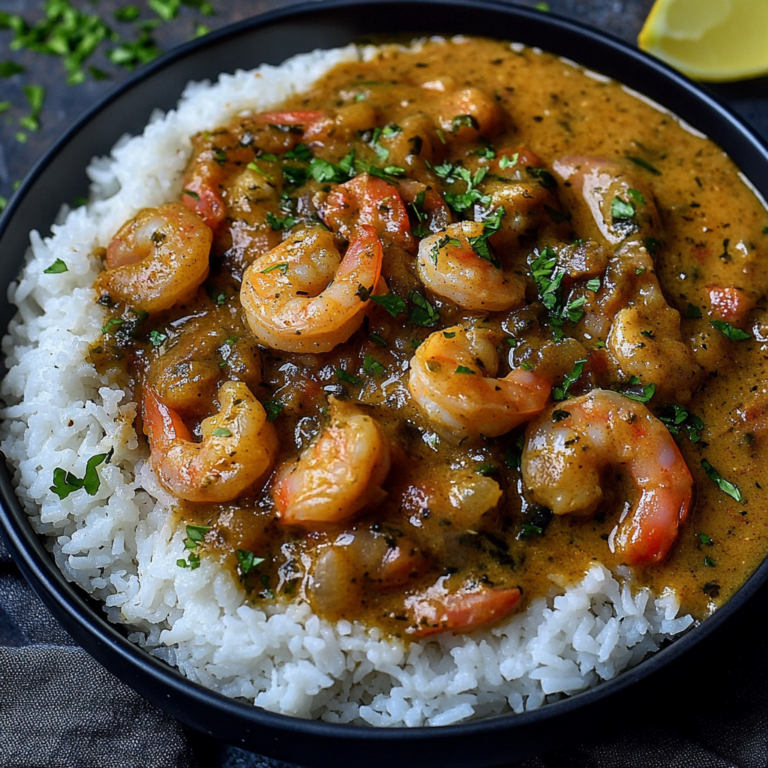 Spicy Cajun Crawfish Etouffee