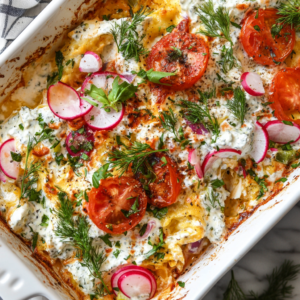 Chicken Tzatziki Casserole