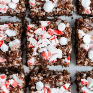 Hot Cocoa Rice Krispie Treats