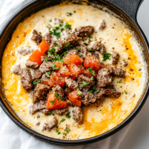 Philly Cheesesteak Queso
