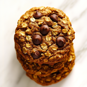 Pumpkin Oatmeal Chocolate Chip Cookies