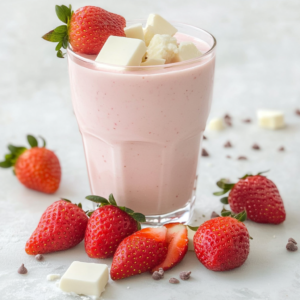 Strawberry White Chocolate Smoothie